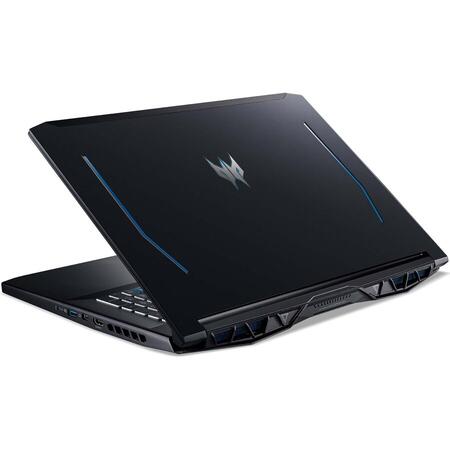 Laptop Gaming Acer Predator Helios 300 PH317-54 cu procesor Intel® Core™ i7-10750H pana la 5.00 GHz, 17.3", Full HD, 120Hz, 8GB, 512GB SSD, NVIDIA® GeForce RTX™ 2060 6GB, Windows 10 Home, Black