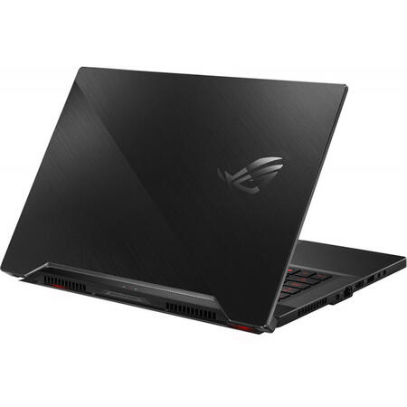 Laptop Gaming ASUS ROG Zephyrus S15 GX502LXS cu procesor Intel® Core™ i7-10750H pana la 5.00 GHz, 15.6", Full HD, 300Hz, 32GB, 512GB SSD * 2 RAID, NVIDIA® GeForce® RTX 2080 SUPER™ Max-Q 8GB, Windows 10 Home, Black