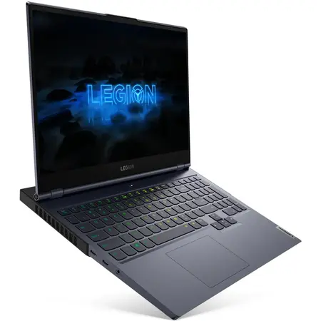 Laptop Gaming Lenovo Legion 7 15IMHg05 cu procesor Intel Core i9-10980HK pana la 5.30 GHz, 15.6", Full HD, 144Hz, 32GB, 1TB SSD, NVIDIA GeForce RTX 2080 Super Max-Q 8GB, Free DOS, Slate Grey