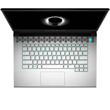 Laptop Gaming Alienware M15 R3 cu procesor Intel Core i7-10750H pana la 5.10 GHz, 15.6", Full HD, 144Hz, 32GB, 512GB SSD, NVIDIA GeForce RTX2080 SUPER 8GB, Windows 10 Pro, Lunar Light