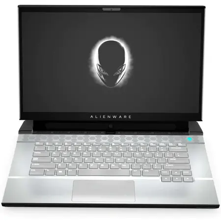 Laptop Gaming Alienware M15 R3 cu procesor Intel Core i9-10980HK pana la 5.30 GHz, 15.6", Full HD, 144Hz, 32GB, 512GB SSD, NVIDIA GeForce RTX2080 SUPER 8GB, Windows 10 Pro, Lunar Light