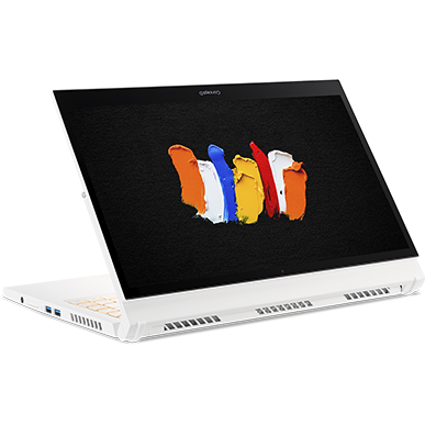 Laptop ultraportabil Acer ConceptD 3 Ezel CC314-72G cu procesor Intel® Core™ i7-10750H pana la 5.00 GHz, 14", Full HD, 16GB, 1TB SSD, NVIDIA® GeForce® GTX 1650 4GB, Windows 10 Pro, White