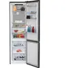 Combina frigorifica Beko RCNA406E40LZXR, 362 l, Clasa F, NeoFrost Dual Cooling, Kitchen Fit, Fresh Guard , 203 cm, Inox