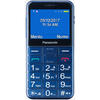 Telefon mobil Panasonic KX-TU150EXC pentru Seniori cu buton SOS, albastru