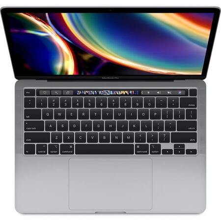 Laptop Apple 13.3'' MacBook Pro 13 Retina with Touch Bar, Coffee Lake i5 1.4GHz, 8GB, 256GB SSD, Intel Iris Plus 645, Mac OS Catalina, Space Grey, US keyboard