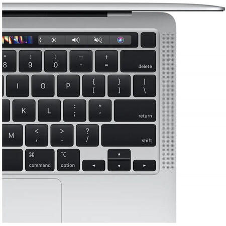Laptop Apple 13.3'' MacBook Pro 13 Retina with Touch Bar, Apple M1 chip (8-core CPU), 8GB, 512GB SSD, Apple M1 8-core GPU, macOS Big Sur, Silver, INT keyboard