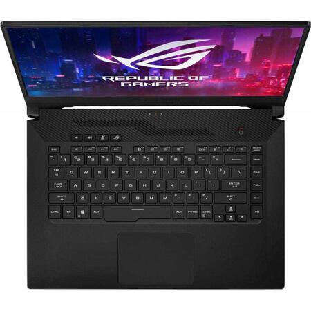 Laptop ASUS Gaming 15.6'' ROG Zephyrus G15 GA502IV, FHD 240Hz, AMD Ryzen 9 4900HS, 16GB DDR4, 1TB SSD, GeForce RTX 2060 6GB, Free DOS, Black
