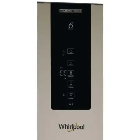 Combina frigorifica WHIRLPOOL W9931DBH, Dual No Frost, 355 l, H 201 cm, Clasa D, Sunset Bronze