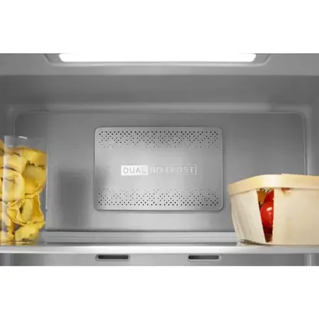 Combina frigorifica WHIRLPOOL W9931DBH, Dual No Frost, 355 l, H 201 cm, Clasa D, Sunset Bronze