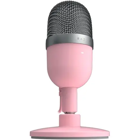 Microfon gaming Razer Seiren Mini, Roz Quartz