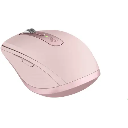 Mouse wireless Logitech MX Anywhere 3, 2.4GHz&Bluetooth, Scroll MagSpeed, Multidevice, USB-C, Rose