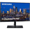 Monitor LED Samsung LF27T850QWUXEN 27 inch 2K 4ms Black FreeSync 75Hz