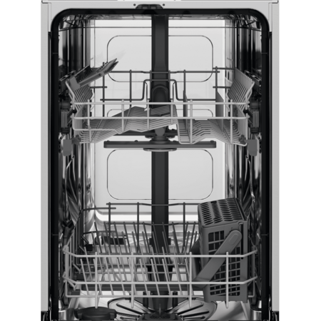 Masina de spalat vase Electrolux ESA12100SW, Independenta, 9 seturi, AirDry, Latime 45 cm, 5 programe, Motor Inverter, Clasa F, Alb