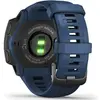 Ceas smartwatch Garmin Instinct Solar, GPS, Tidal Blue