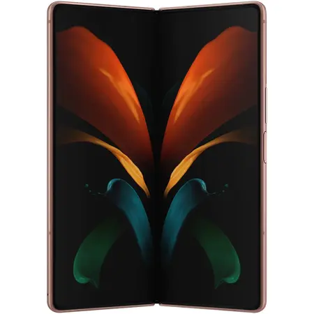 Telefon mobil Samsung Galaxy Z Fold2, Dual SIM, 256GB, 12GB RAM, 5G, Mystic Bronze