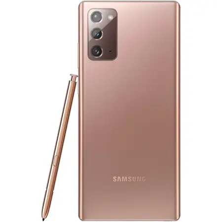 Telefon mobil Samsung Galaxy Note 20, Dual SIM, 256GB, 8GB RAM, 4G, Mystic Bronze