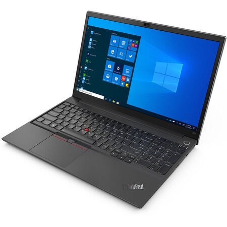 Laptop Lenovo 15.6'' ThinkPad E15 Gen 2, FHD,  Intel Core i5-1135G7, 16GB DDR4, 512GB SSD, GeForce MX450 2GB, Win 10 Pro, Black
