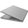 Ultrabook Lenovo 15.6'' IdeaPad 3 15IIL05, FHD IPS, Intel Core i3-1005G1, 8GB DDR4, 256GB SSD, GMA UHD, Win 10 Home S, Platinum Grey