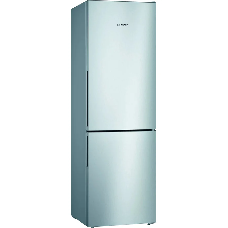 Combina frigorifica Bosch KGV36VLEAS, 308 l, Clasa E, Low Frost, VitaFresh, H 186 cm, Argintiu