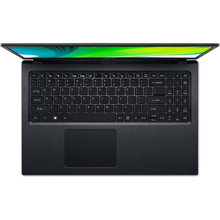 Laptop Acer Aspire 5 A515-56 cu procesor Intel® Core™ i5-1135G7 pana la 4.20 GHz, 15.6", Full HD, 16GB, 512GB SSD, Intel Iris Xe Graphics, No OS, Charcoal Black