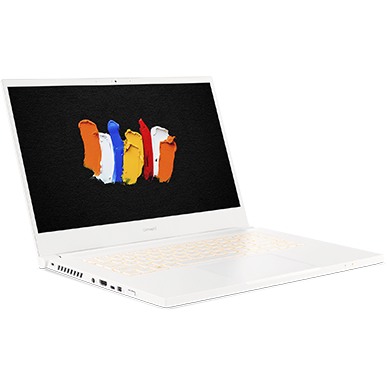 Laptop Acer ConceptD 3 CN315-72G cu procesor Intel® Core™ i7-10750H pana la 5.00 GHz, 15.6", Full HD, 16GB, 1TB SSD, NVIDIA® Quadro™ T1000 4GB, Windows 10 Pro, White
