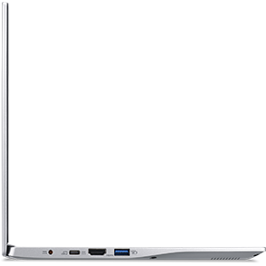 Laptop Acer Swift 3 SF314-42 cu procesor AMD Ryzen 5 4500U pana la 4.00 GHz, 14", Full HD, 8GB, 512GB SSD, AMD Radeon™ Graphics, No OS, Silver