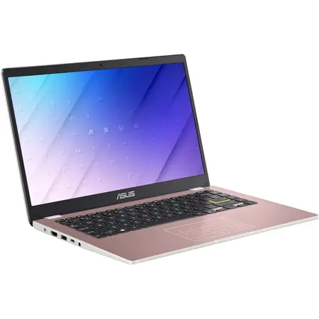 Laptop ASUS E410MA cu procesor Intel® Celeron® N4020 pana la 2.8GHz, 14" Full HD, 4GB, 128GB eMMC, Intel® UHD Graphics 600, Windows 10 Home S, Rose Gold