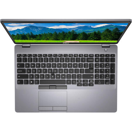 Laptop DELL 15.6'' Latitude 5510 (seria 5000), FHD, Intel Core i5-10310U, 8GB DDR4, 256GB SSD, GMA UHD, Linux, Grey
