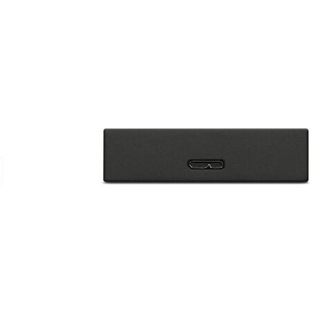 HDD Extern Seagate One Touch 2TB, 2.5", USB 3.2 Gen 1, Aluminiu, Negru