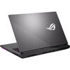 Laptop ASUS Gaming 17.3'' ROG Strix G17 G713QR, FHD 300Hz, AMD Ryzen 7 5800H, 16GB DDR4, 1TB SSD, GeForce RTX 3070 8GB, No OS, Eclipse Gray