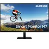 Monitor Smart LED VA Samsung 32", 4K UHD, HDMI, FreeSync, Vesa, Negru, LS32AM700UUXEN