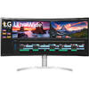 Monitor LED LG Gaming 38WN95C-W Curbat 37.5 inch 1 ms Argintiu Thunderbolt 3 HDR FreeSync Premium Pro & G-Sync Compatible 144 Hz
