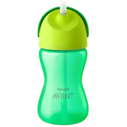 Cana cu pai Philips Avent SCF798/01, 12 luni, 300 ml, Verde