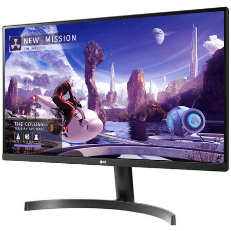 Monitor LED LG Gaming 27QN600-B 27 inch 5 ms Negru FreeSync 75 Hz