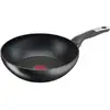 Tigaie wok TEFAL Unlimited G2551972, 28cm, aluminiu, negru