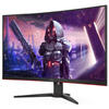 Monitor LED AOC Gaming C32G2AE/BK Curbat 31.5 inch 1 ms Negru FreeSync Premium 165 Hz