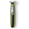 Aparat hibrid de barbierit si tuns barba Philips OneBlade QP2530/30, 4 piepteni, 1 lama, Negru/Verde