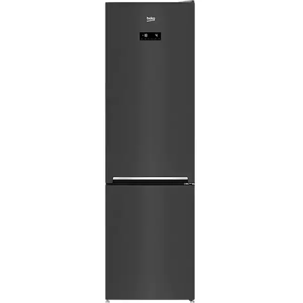 Combina frigorifica Beko RCNA406E40ZXBRN, NeoFrost Dual Cooling, 362 L, Compartiment 0°C, Suport sticle, Clasa E, H 203 cm, Negru