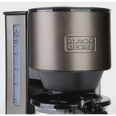 Cafetiera electrica Black+Decker BXCO870E, 12 cupe, 1.25l, 870W