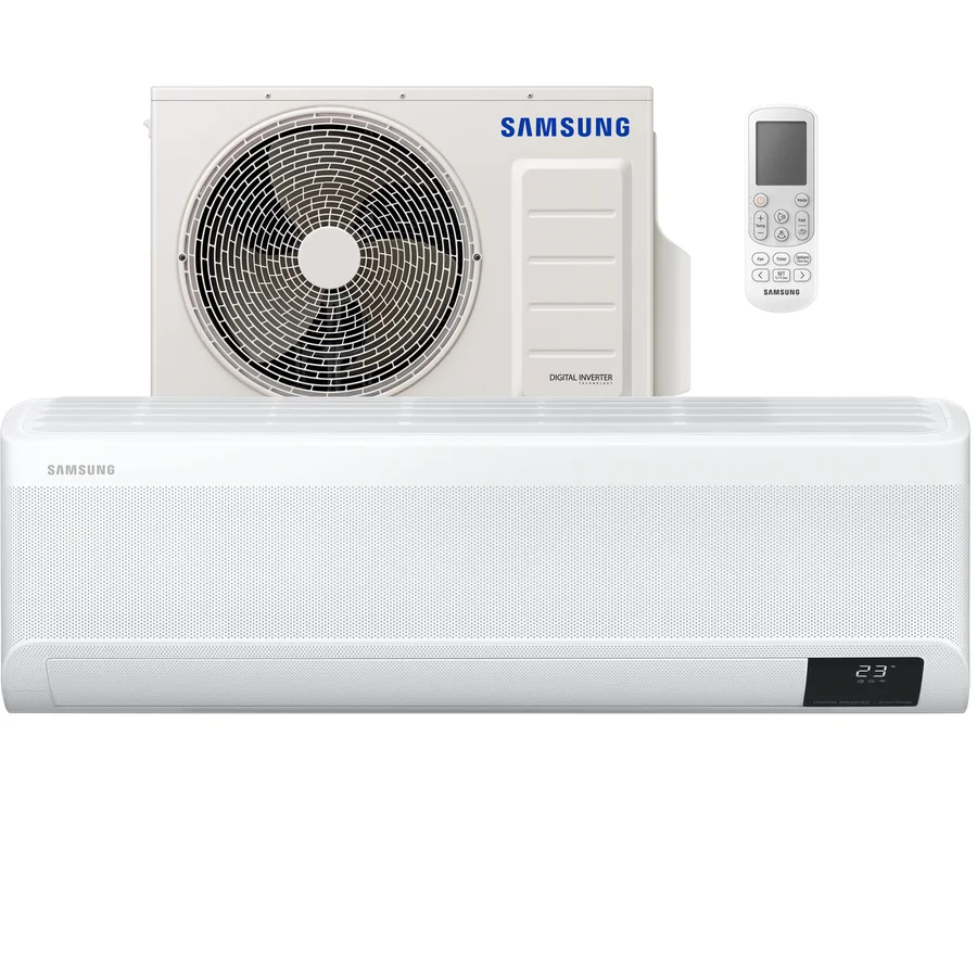 Aparat de aer conditionat Samsung Wind-Free Avant 12000 BTU Wi-Fi, Clasa A++/A++, Filtru Tri-Care, AI Auto Comfort, Fast cooling, AR12TXEAAWKNEU