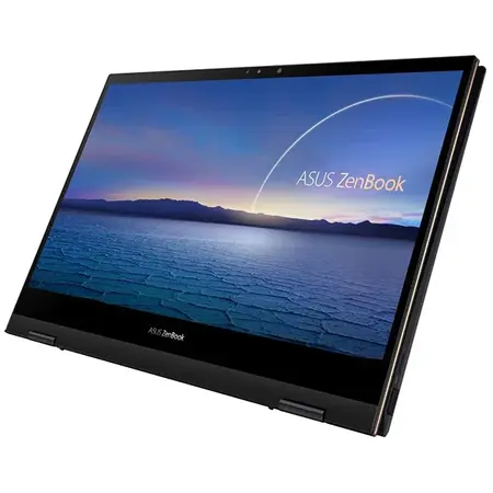 Laptop ultraportabil ASUS ZenBook S UX371EA cu procesor Intel® Core™ i7-1165G7 pana la 4.7GHz, 13.3" UHD OLED, Touch, 16GB, 1TB SSD, Intel® Iris® Xe Graphics, Windows 10 Pro, Jade Black