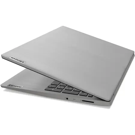 Laptop Lenovo IdeaPad 3 15IIL05 cu procesor Intel Core i3-1005G1 pana la 3.40 GHz, 15.6", Full HD, 4GB, 256GB SSD, Intel UHD Graphics, Windows 10 Home S, Platinum Grey