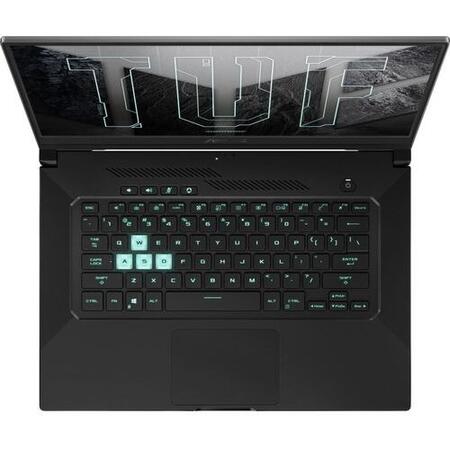 Laptop Gaming ASUS ASUS TUF Dash F15 FX516PR cu procesor Intel® Core™ i7-11370H pana la 4.80 GHz, 15.6", Full HD, 240Hz, 16GB, 1TB SSD, NVIDIA® GeForce RTX™ 3070 8GB, Windows 10 Home, Eclipse Gray