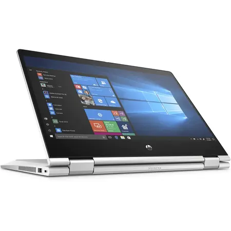 Laptop 2 in 1 HP ProBook x360 435 G7 cu procesor AMD Ryzen 5 4500U pana la 4.00 GHz, 13.3", Full HD, 16GB, 512GB SSD, AMD Radeon Graphics, Windows 10 Pro, Silver