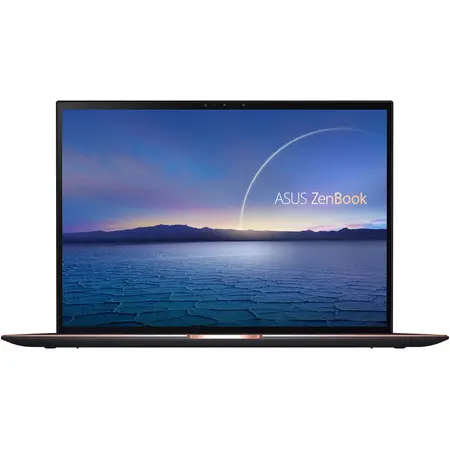 Laptop ultraportabil ASUS ZenBook S UX393EA cu procesor Intel® Core™ i7-1165G7 pana la 4.70 GHz, 13.9", Full HD, 8GB, 1TB SSD, Intel® Iris Xe Graphics, Windows 10 Home, Jade Black