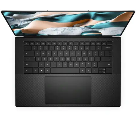 Laptop ultraportabil Dell XPS 15 9500 cu procesor Intel Core i7-10750H pana la 5.00 GHz, 15.6", FHD+, 32GB ,1TB SSD,NVIDIA GeForce GTX 1650 Ti 4GB, Windows 10 Pro, Platinum Silver