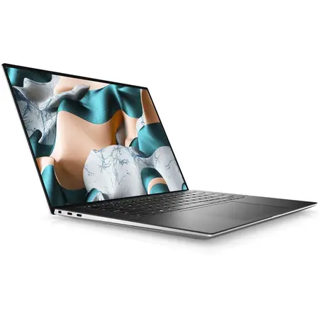 Laptop ultraportabil Dell XPS 15 9500 cu procesor Intel Core i7-10750H pana la 5.00 GHz, 15.6", FHD+, 32GB ,1TB SSD,NVIDIA GeForce GTX 1650 Ti 4GB, Windows 10 Pro, Platinum Silver