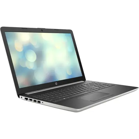 Laptop HP 15-da2004nq cu procesor Intel® Core™ i7-10510U pana la 4.90 GHz, 15.6", Full HD, 8GB, 512GB SSD, Intel® UHD Graphics, Free DOS, Natural Silver