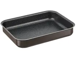 Tava de copt TEFAL Succes cuptor J1600502, 19x25cm, aluminiu, negru