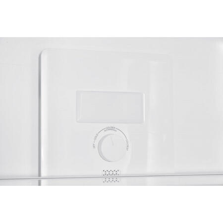 Combină frigorifică Samus SCBX390NF+, Full No Frost, 286 L, Control mecanic, Iluminare LED, Uşi reversibile, H 185.8 cm, Clasa F, Inox